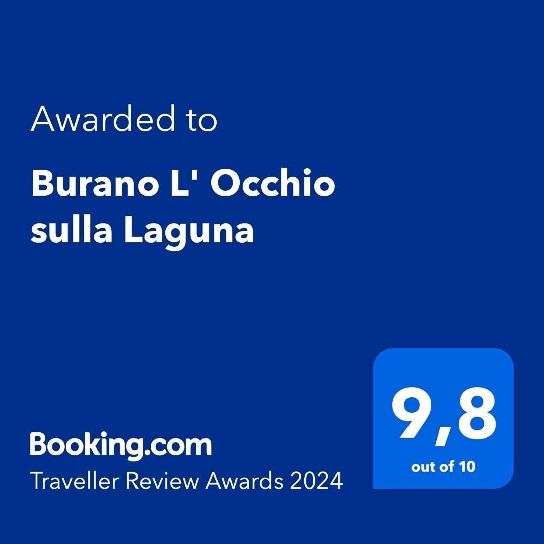 Burano L' Occhio Sulla Laguna Kültér fotó